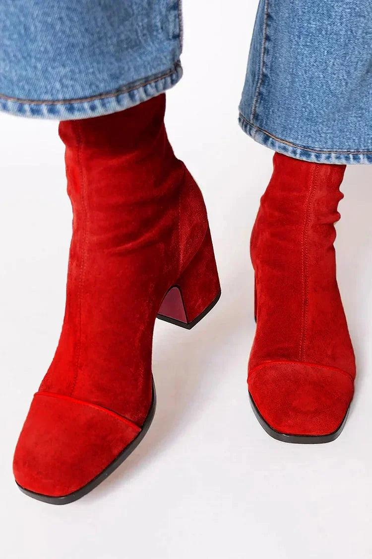 Alvea | Botines de tacón estable