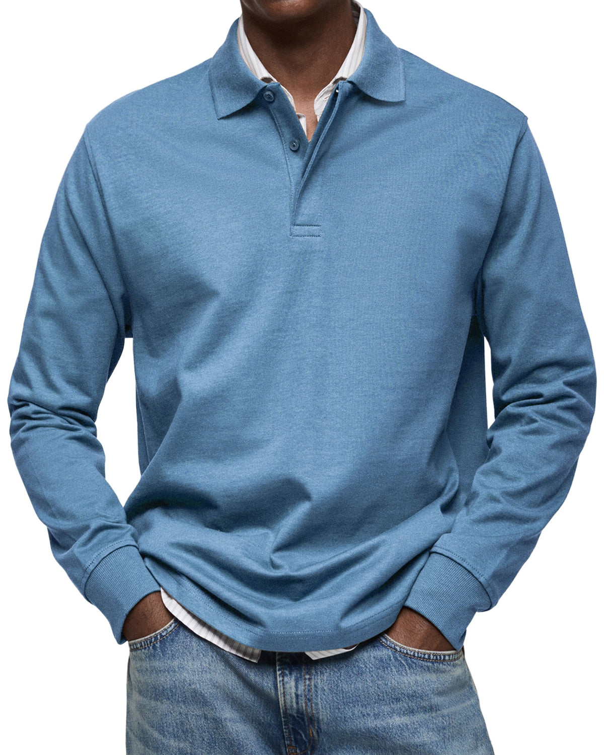 Matteo | Polo de lujo de manga larga