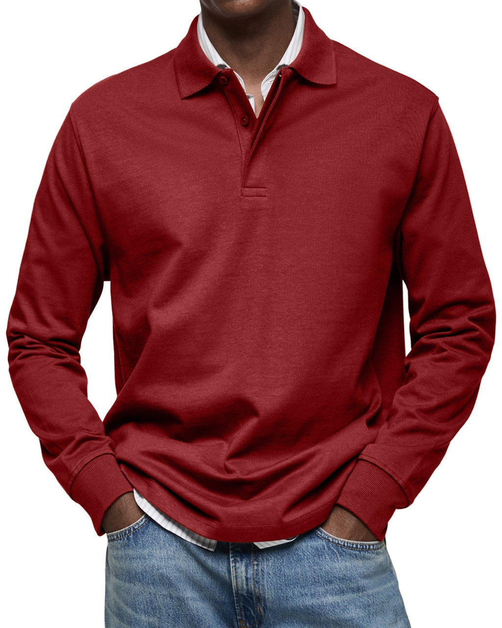 Matteo | Polo de lujo de manga larga