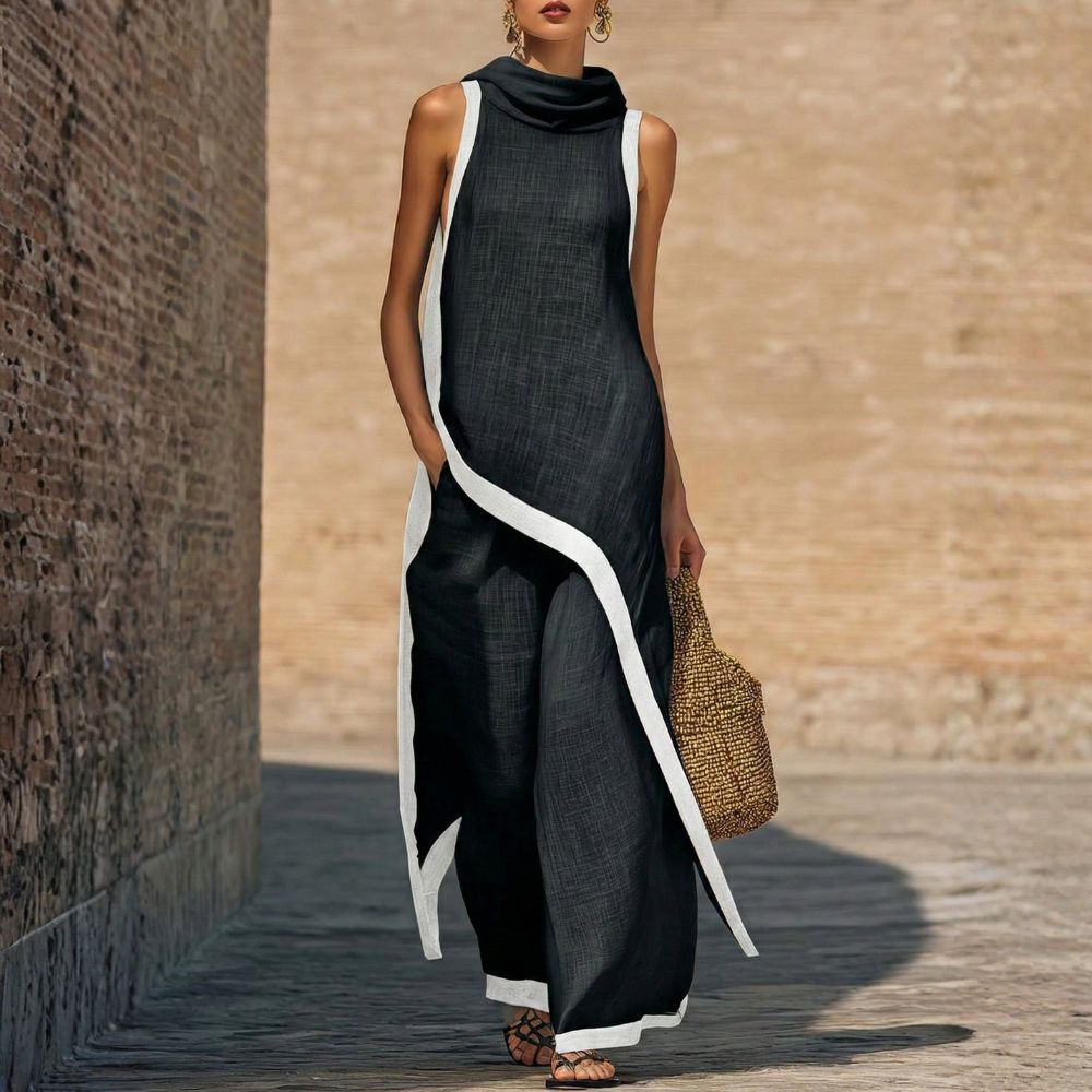 Jara | ELEGANTE CONJUNTO DE LINO
