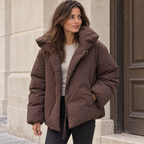 Carolina | Chaqueta acolchada corta con cuello alto