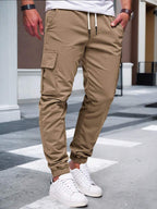 Lucio | Jogger cargo ligero con bolsillos
