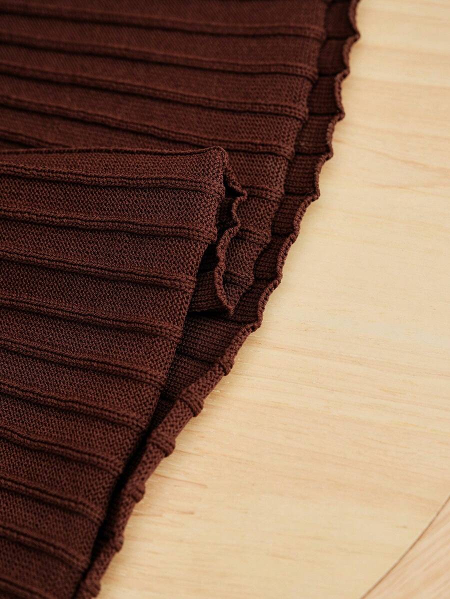 Mira | Vestido de punto ajustado asimétrico