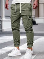 Lucio | Jogger cargo ligero con bolsillos