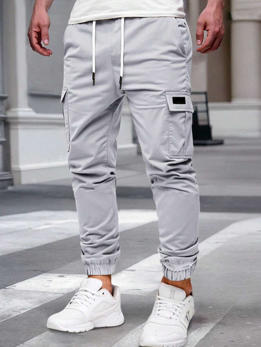 Lucio | Jogger cargo ligero con bolsillos