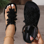 Sandalias ortopédicas Fiorella con flores