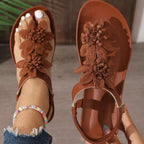 Sandalias ortopédicas Fiorella con flores