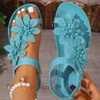 Sandalias ortopédicas Fiorella con flores