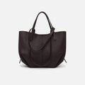 Rose | Bolso tote chocolate con doble asa
