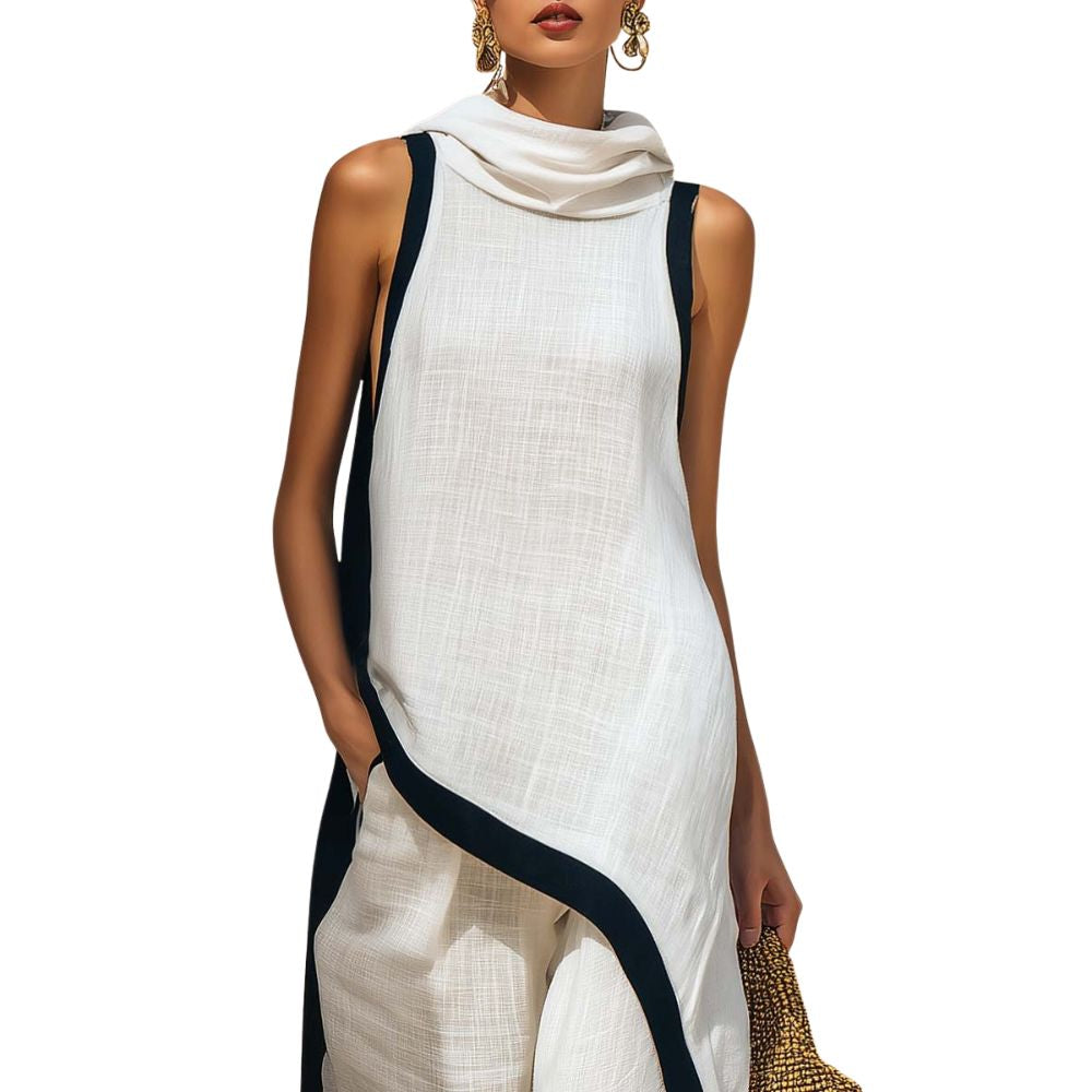 Jara | ELEGANTE CONJUNTO DE LINO