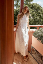 Micaela | Vestido estampado de diseño