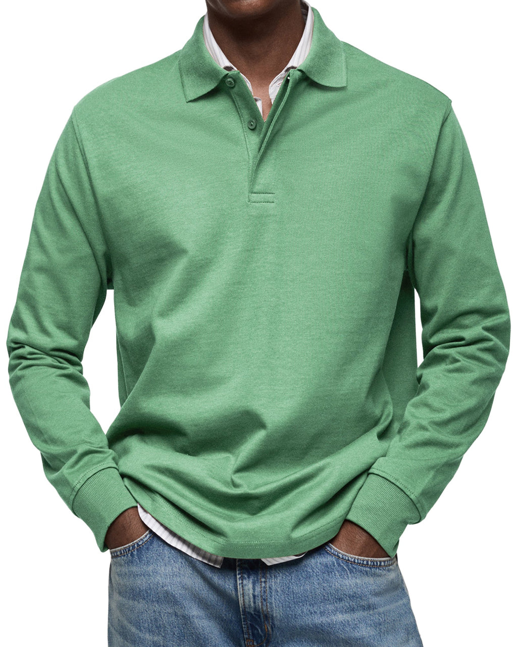 Matteo | Polo de lujo de manga larga