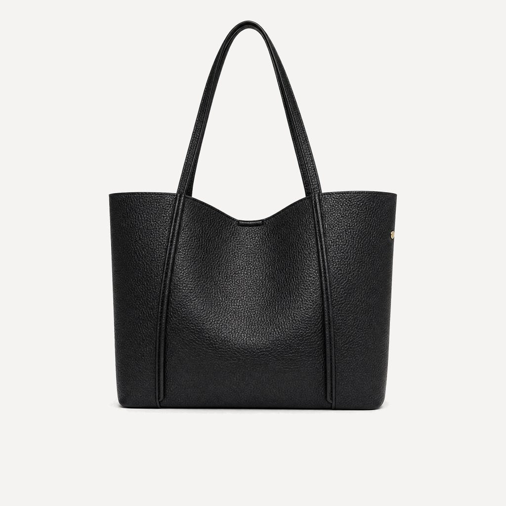 Odette | Bolso tote negro minimalista