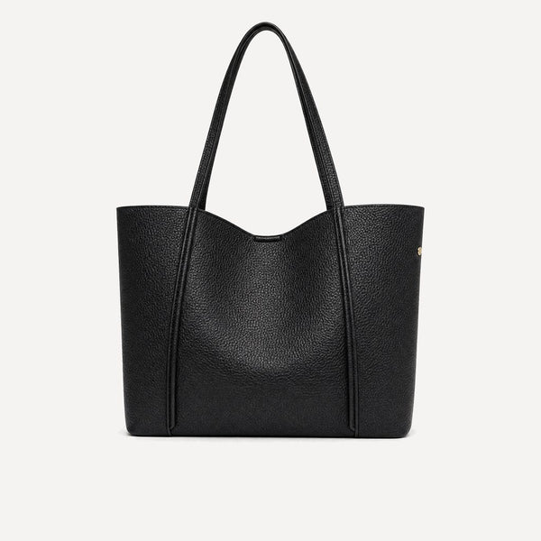 Odette | Bolso tote negro minimalista