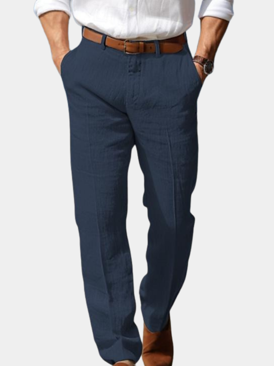 Carlo | Pantalone in lino premium