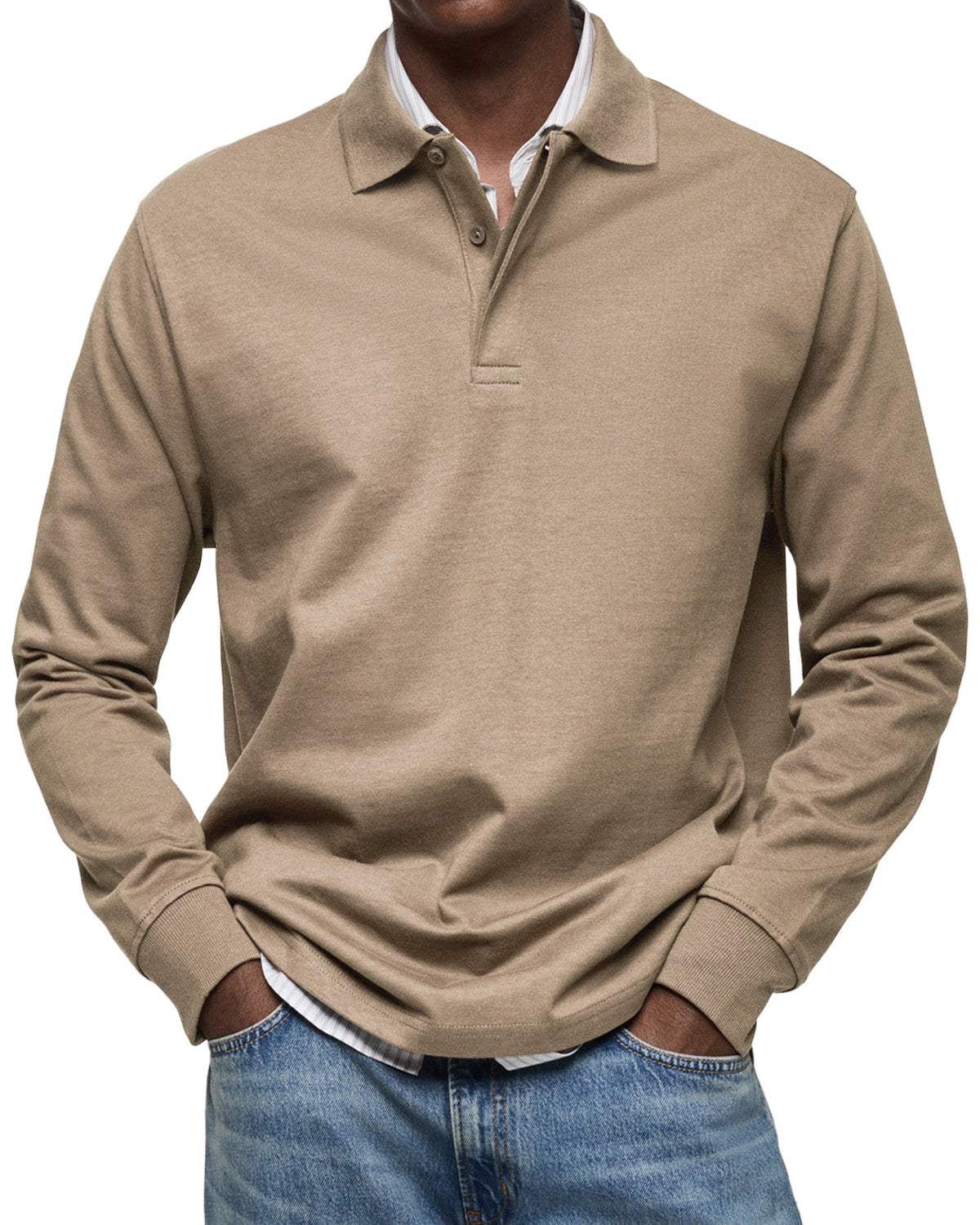 Matteo | Polo de lujo de manga larga