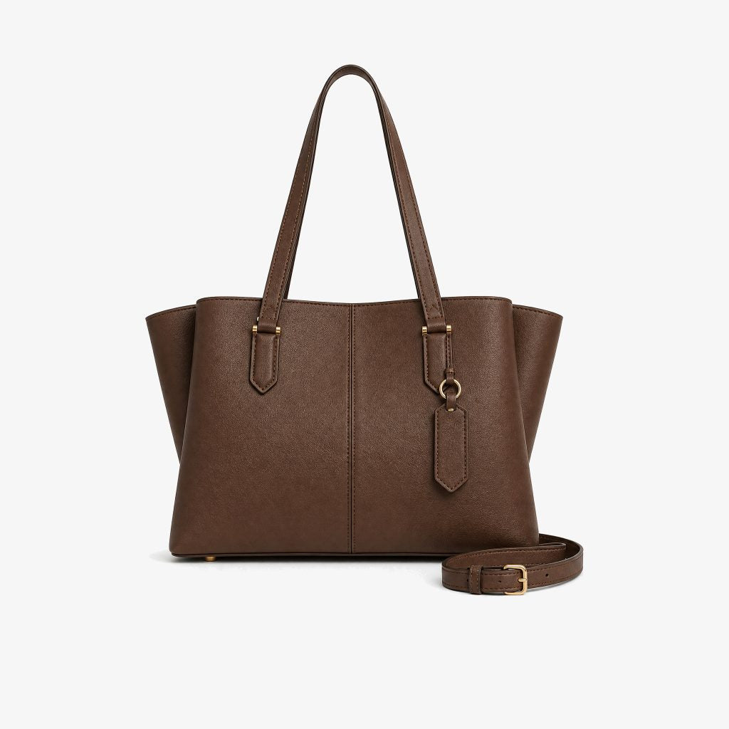 Manon | Bolso shopper estructurado marrón