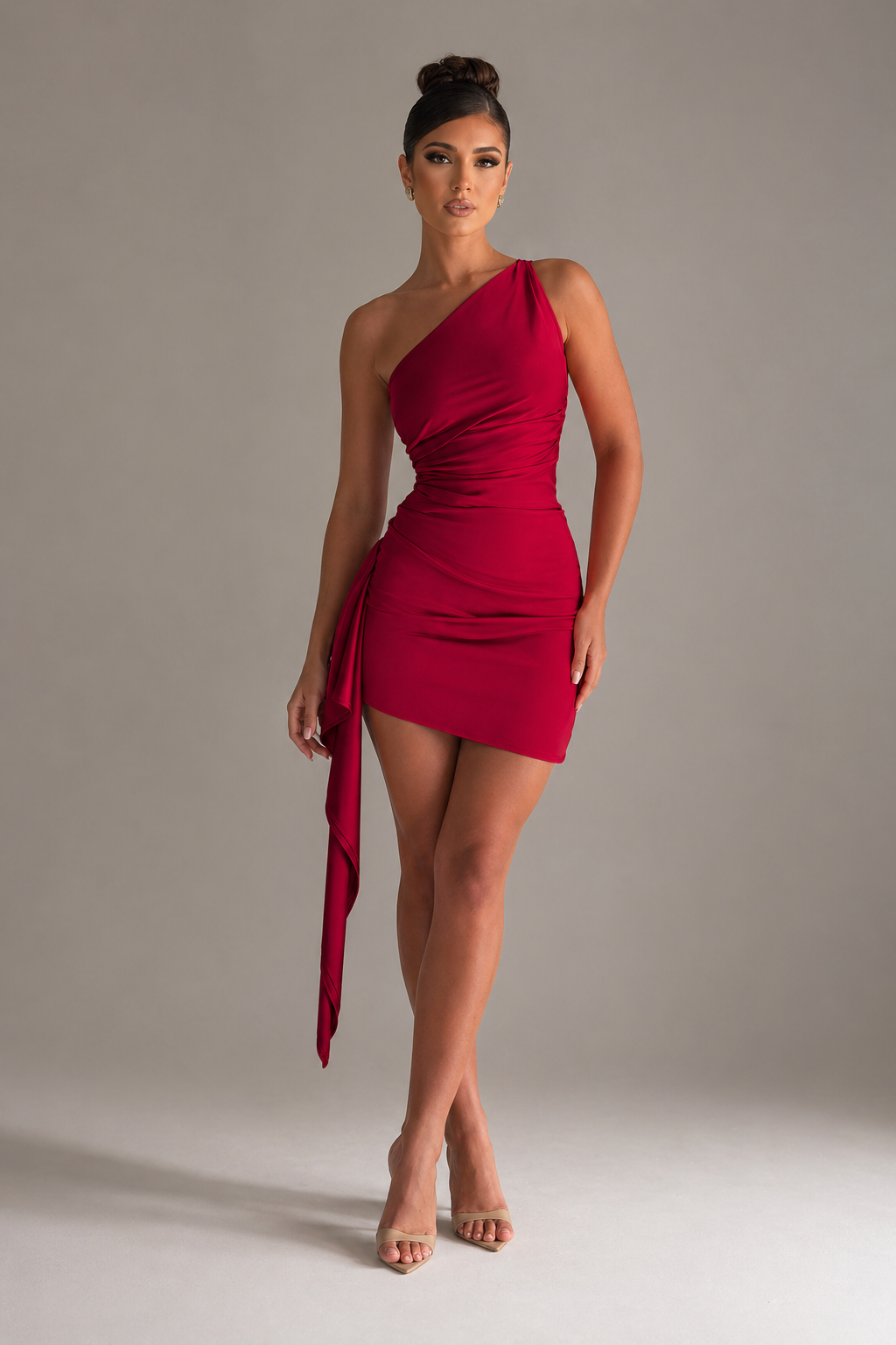 Asya | Vestido asimétrico fluido