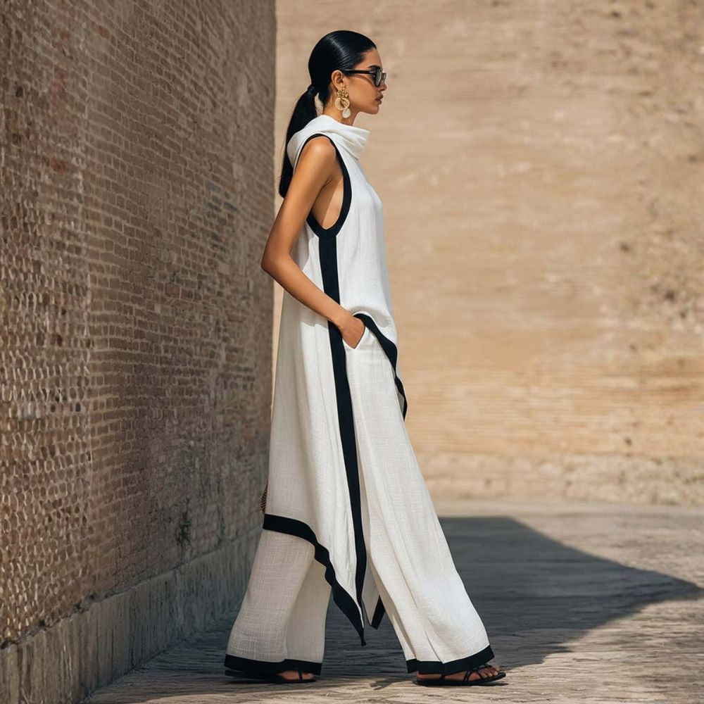 Jara | ELEGANTE CONJUNTO DE LINO