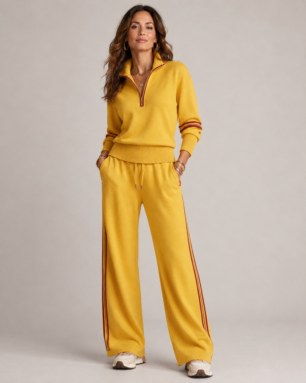 Ottavia | Conjunto de punto con cremallera