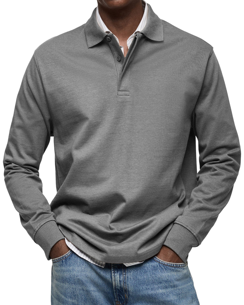 Matteo | Polo de lujo de manga larga