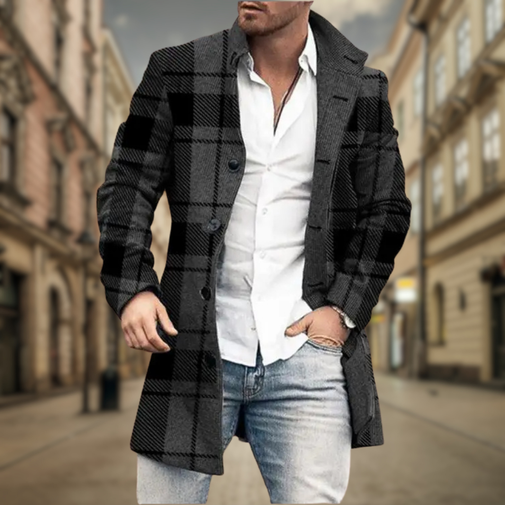 Edoardo | Abrigo elegante para hombre