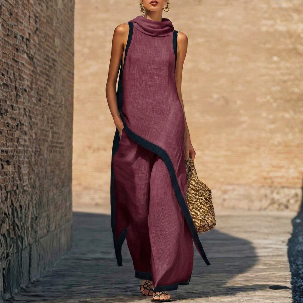 Jara | ELEGANTE CONJUNTO DE LINO