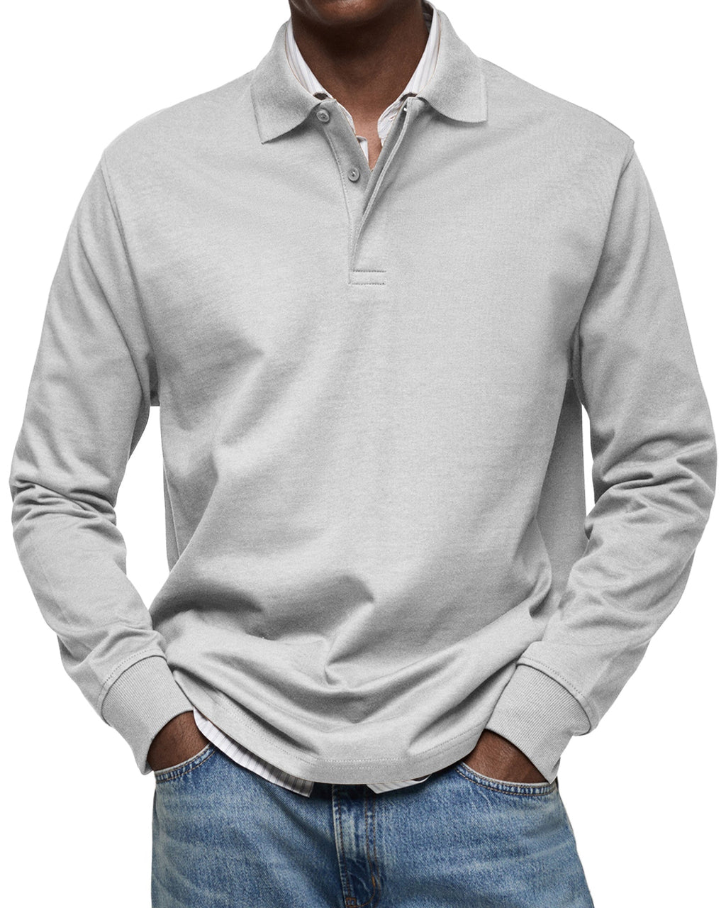 Matteo | Polo de lujo de manga larga