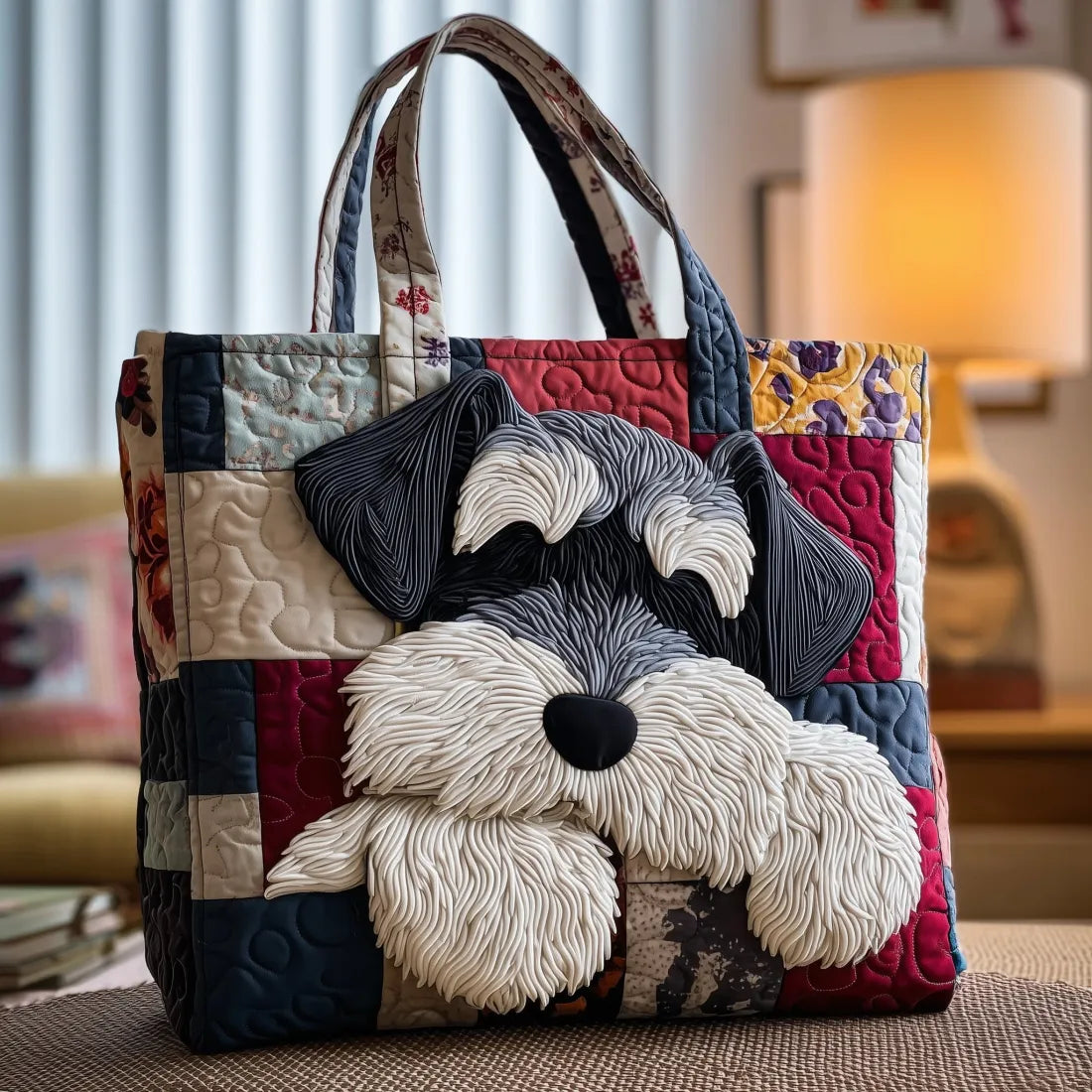 Bolso artesanal Schnauzer