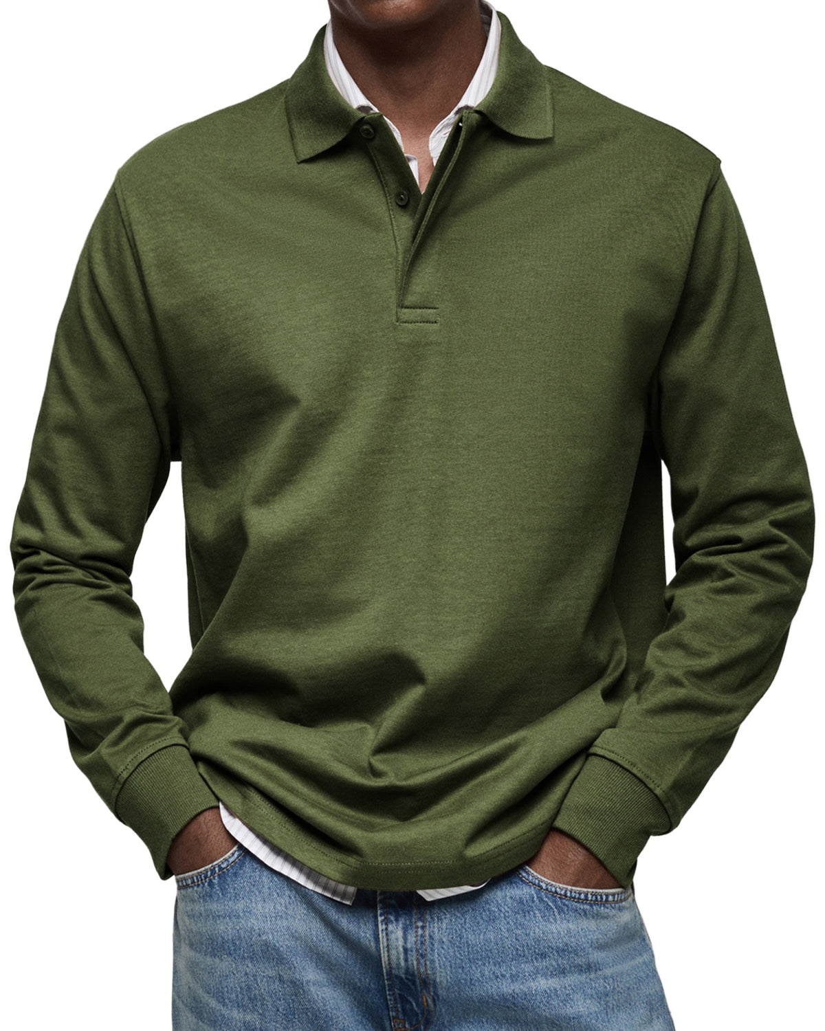 Matteo | Polo de lujo de manga larga