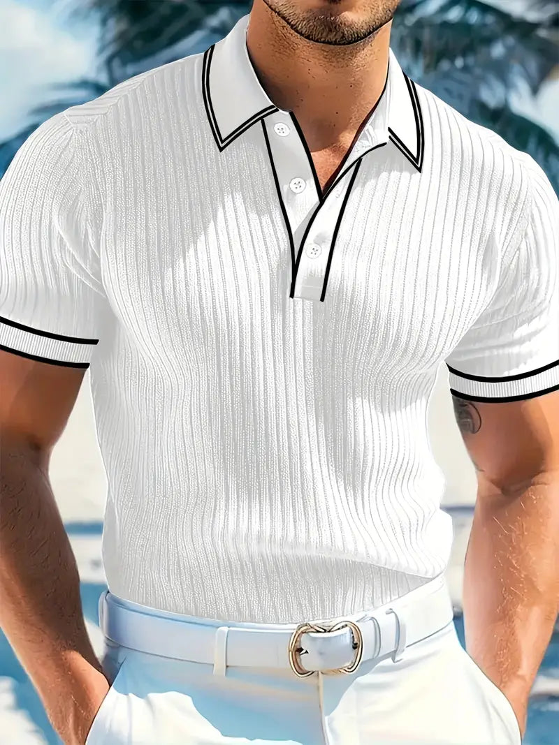 Emilio | Polo de punto mediterráneo