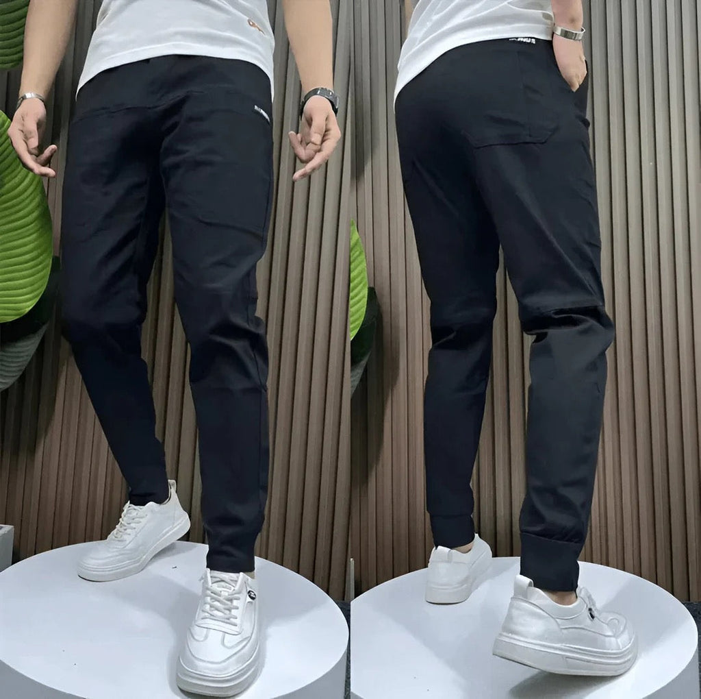Bruno | Pantalón cargo elástico premium