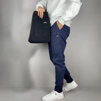 Bruno | Pantalón cargo elástico premium
