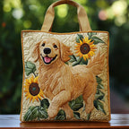 Bolso artesanal Golden retriever
