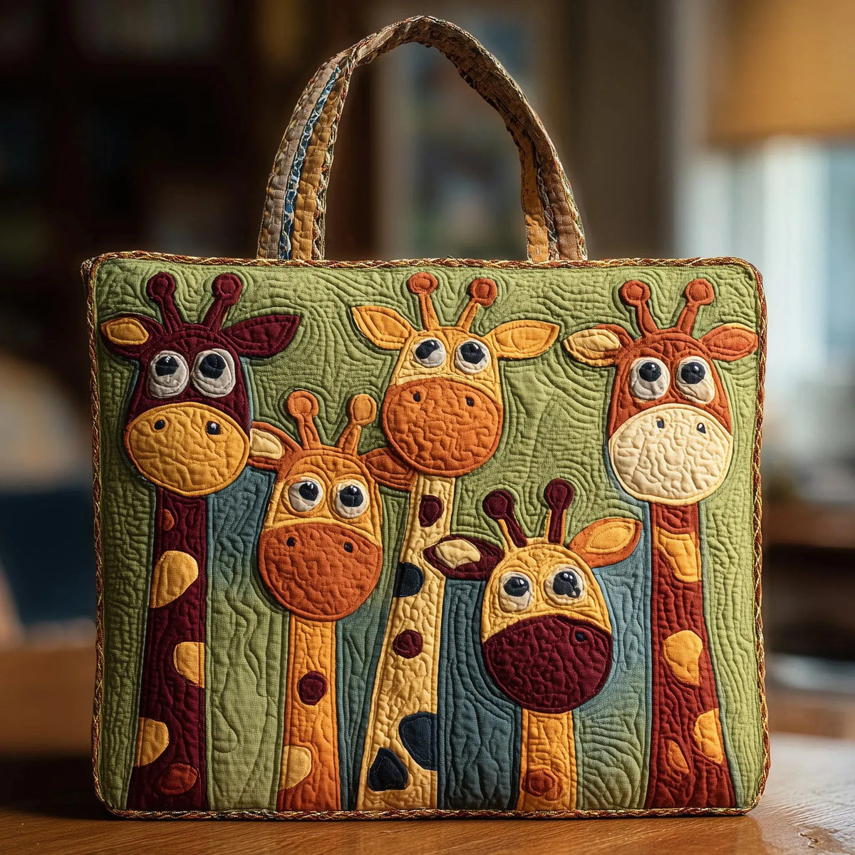Bolso artesanal Jirafa