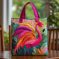 Bolso artesanal Flamenco arcoíris