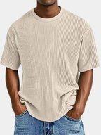 Salvatore | Camiseta de punto gofrado