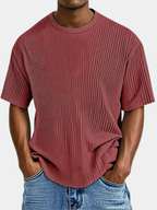 Salvatore | Camiseta de punto gofrado