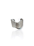 Yara | Brazalete de ola plateado