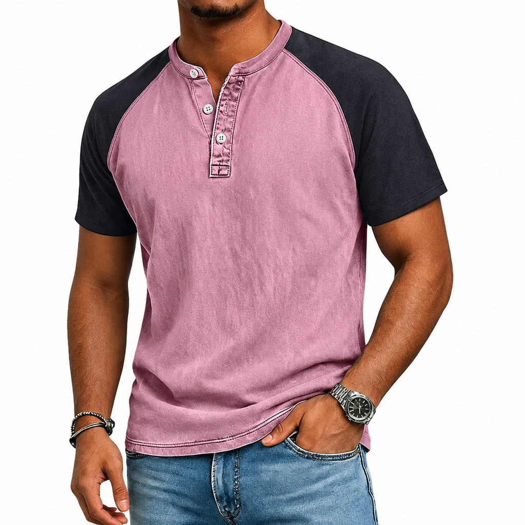 Oscar | T-shirt vintage a contrasto