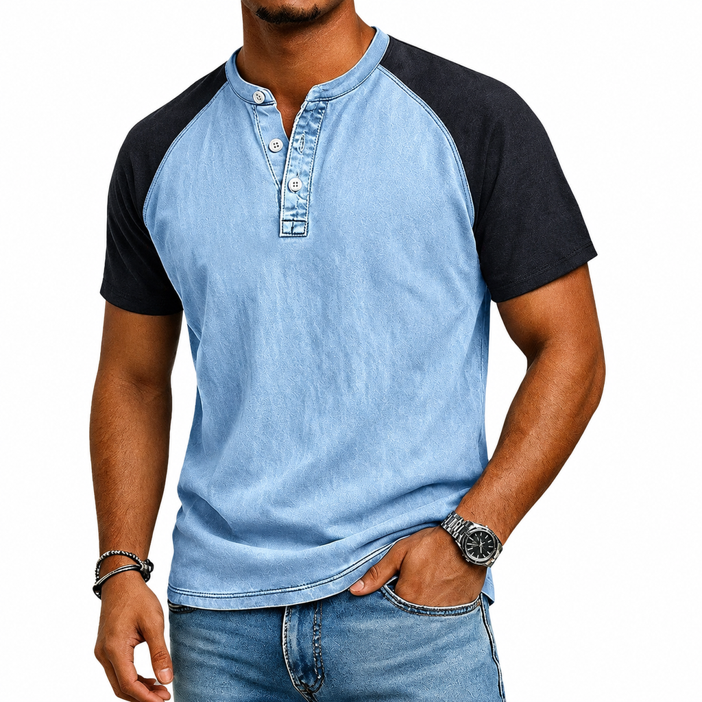 Oscar | T-shirt vintage a contrasto