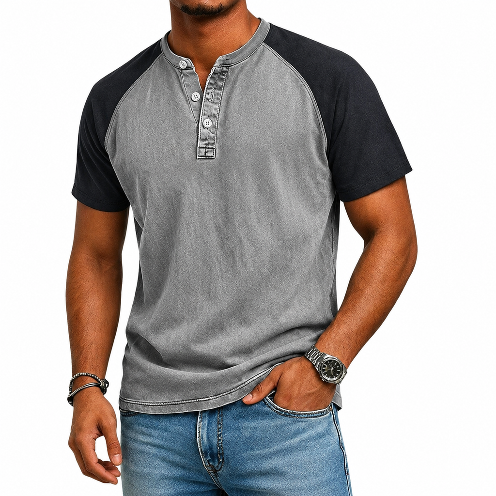 Oscar | T-shirt vintage a contrasto