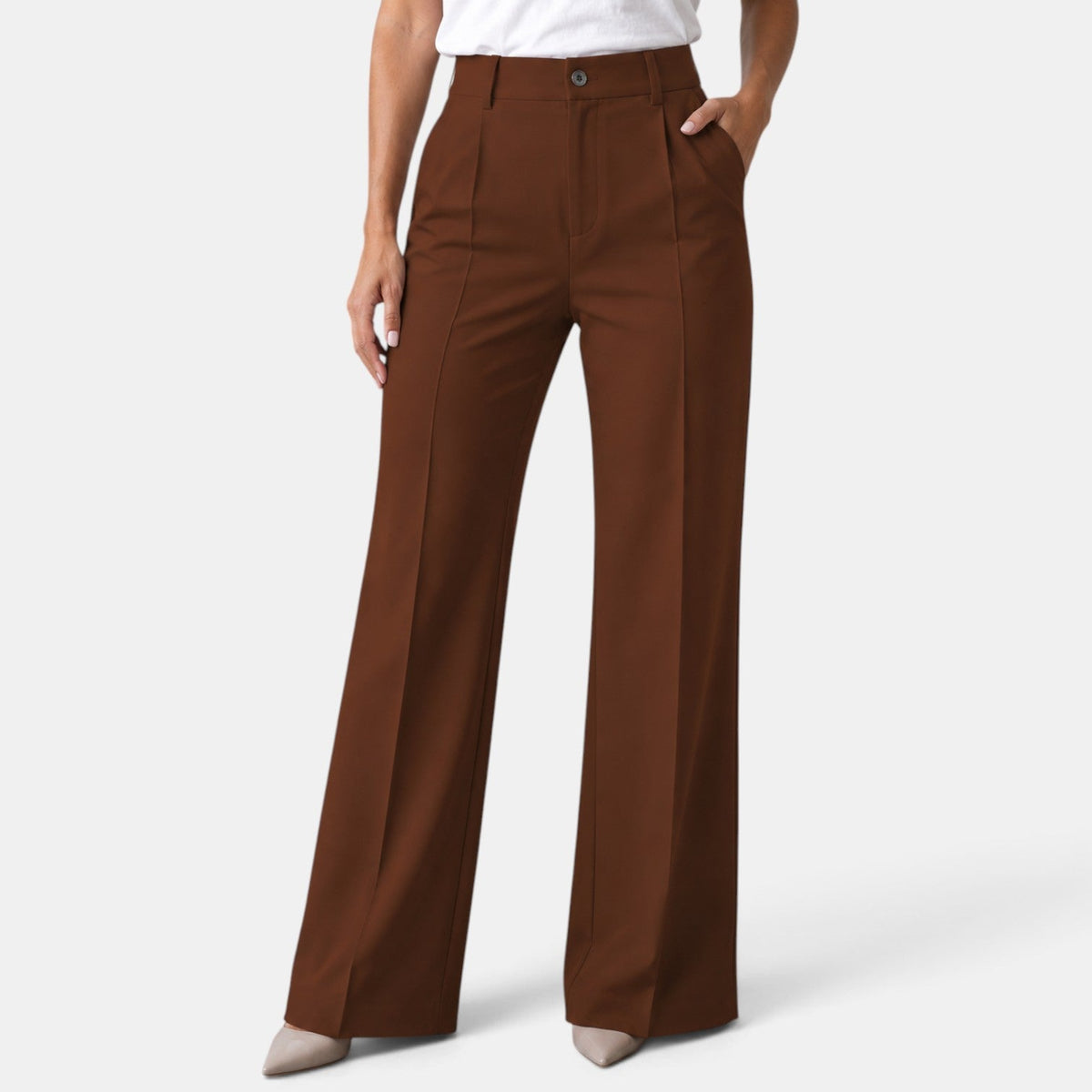 Fabiola | Pantalón de vestir con pinzas