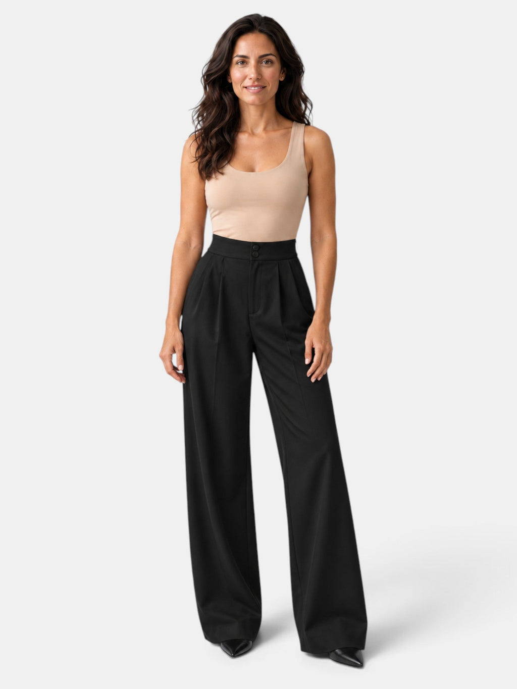 Camilla | Pantalón de pierna ancha elástico