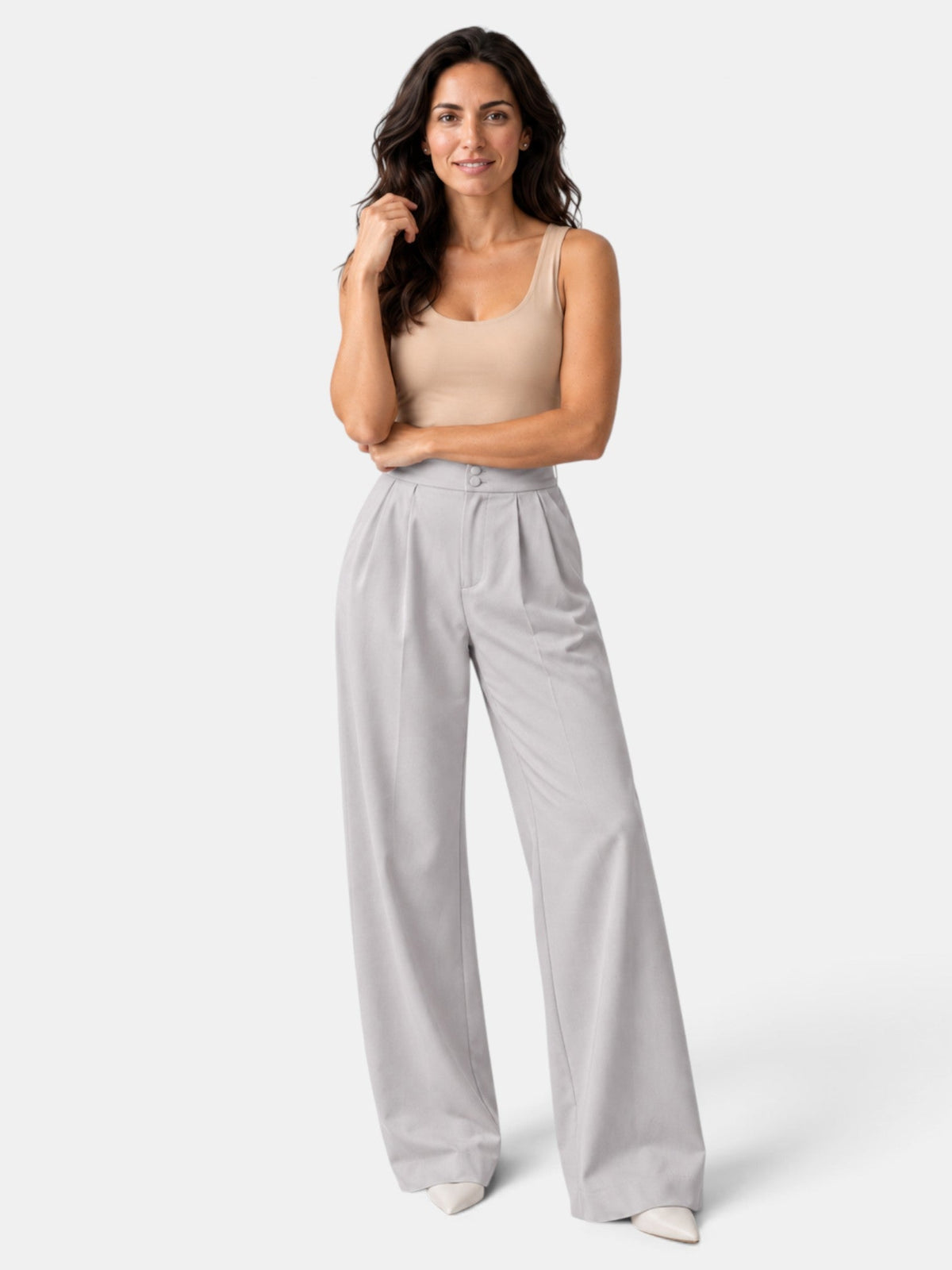 Camilla | Pantalón de pierna ancha elástico