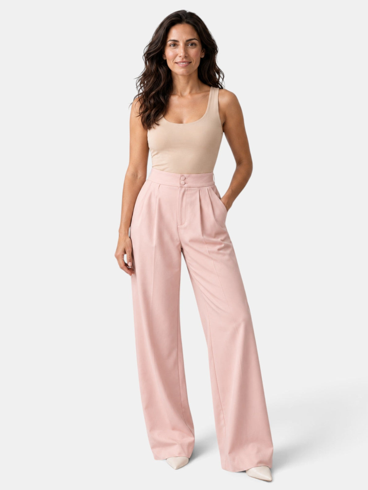 Camilla | Pantalón de pierna ancha elástico