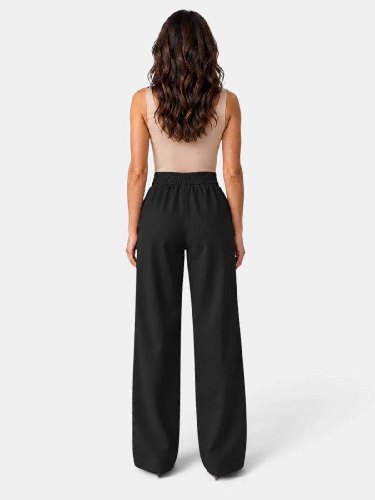 Camilla | Pantalón de pierna ancha elástico