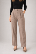 Dalila | Pantalón de lana con pliegues