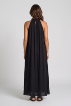Lua | Vestido maxi sin mangas con bolsillos