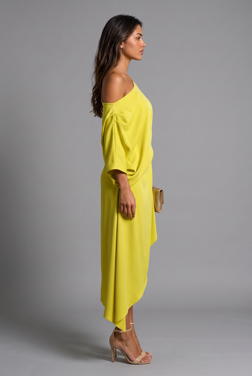 Camila | Vestido asimétrico elegante